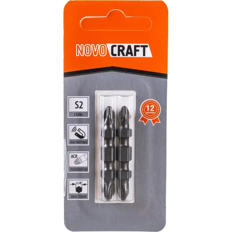 Двухсторонние биты для шуруповерта NOVOCRAFT В422-21-04522G