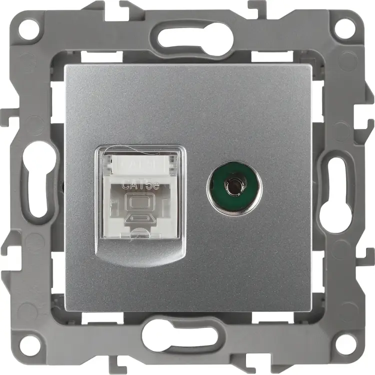 Комбинированная розетка ЭРА 12-3110-03 Б0027443