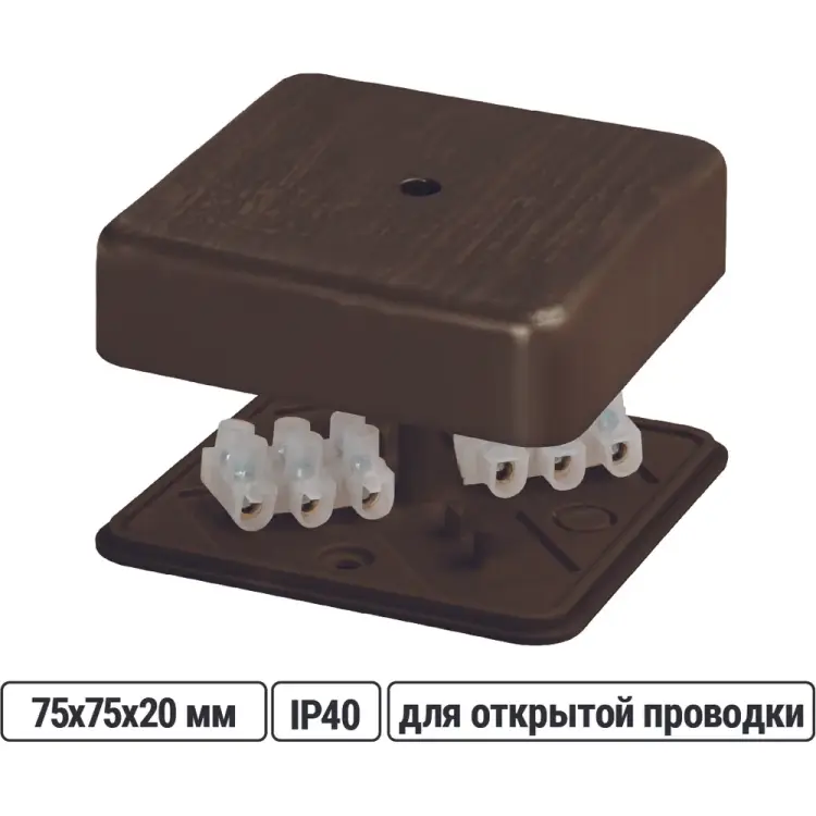 Распаечная коробка TDM ELECTRIC КР ОП SQ1401-0304