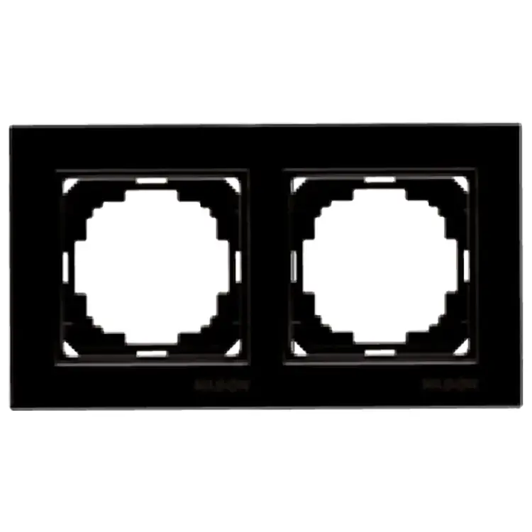 Двухместная рамка Nilson ALEGRA metallic 25220092