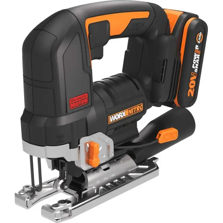 Аккумуляторный бесщеточный лобзик WORX WX542 Аккумуляторный бесщеточный лобзик WORX WX542