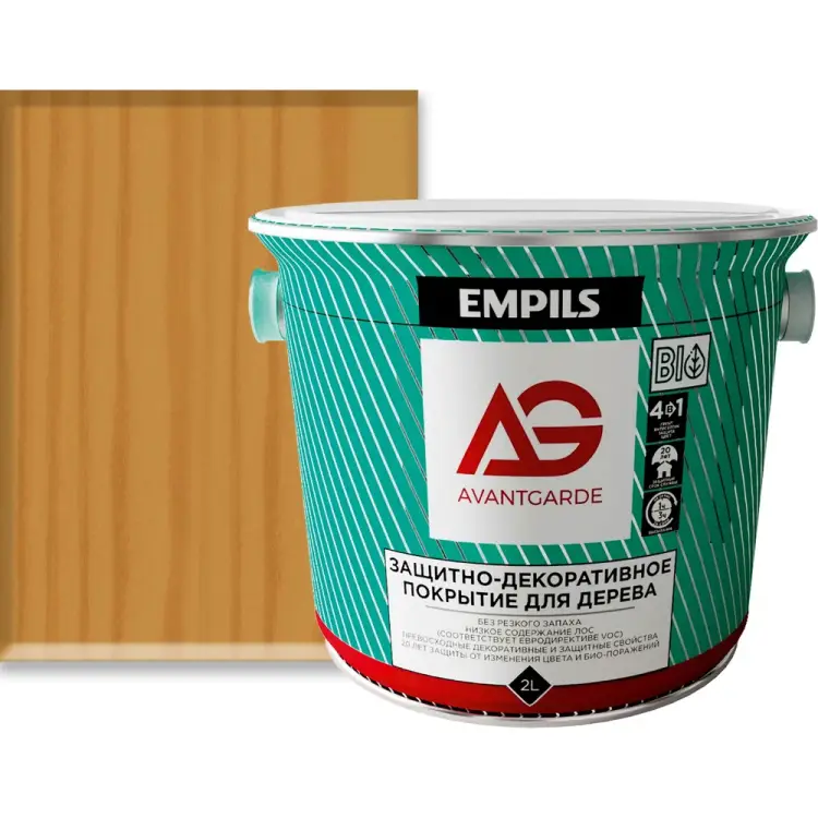 Защитно-декоративное покрытие для дерева Avantgarde 77934