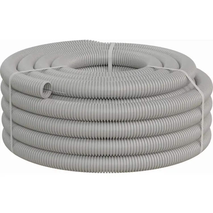 Легкая гофрированная труба пвх Экопласт 10140-20 Легкая гофрированная труба пвх Экопласт 10140-20