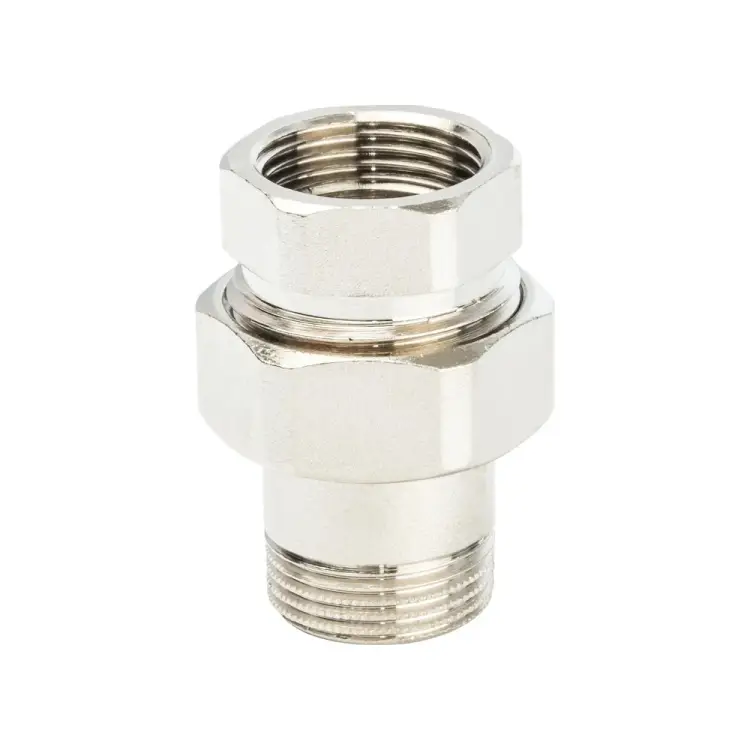 Никелированное разъемное соединение-американка STOUT RG008Q0SHSNNI6