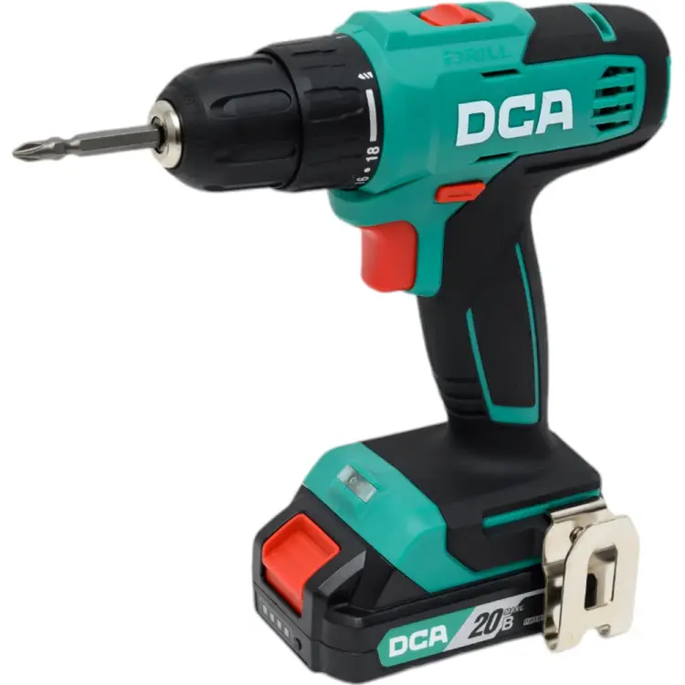 Аккумуляторная дрель шуруповерт DCA ADJZ2035 Аккумуляторная дрель шуруповерт DCA ADJZ2035
