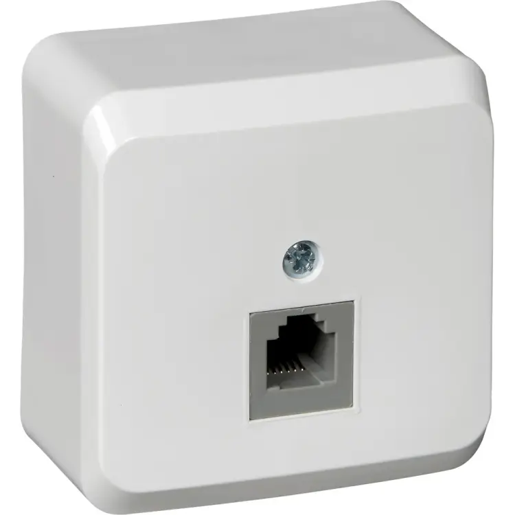 Одноместная розетка Systeme Electric Этюд TELA-001B