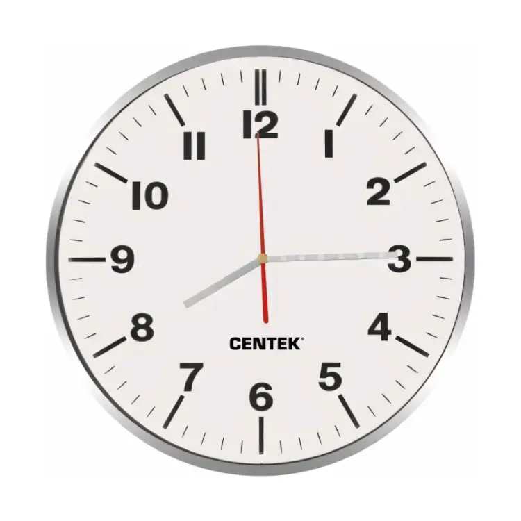 Настенные часы Centek CT-7100 White
