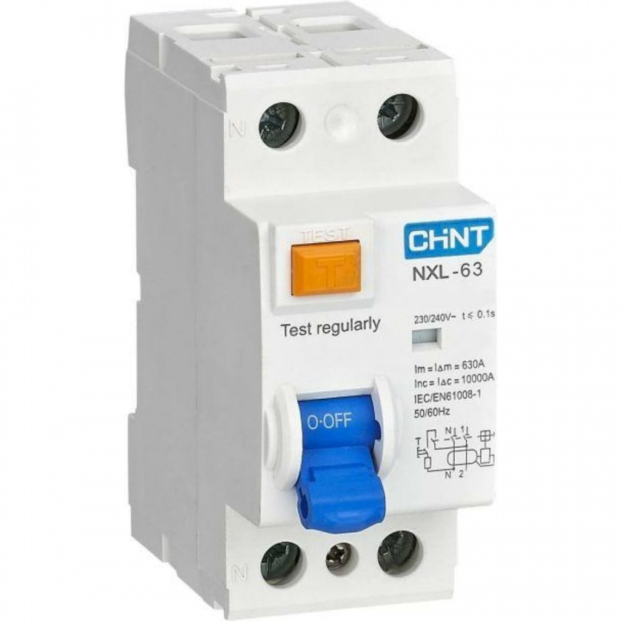 Выключатель дифференциального тока CHINT NXL-63
