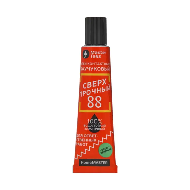 Сверхпрочный контактный каучуковый клей MASTERTEKS homemaster 88 245715