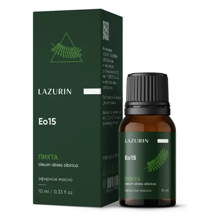 Эфирное масло LAZURIN Eo15 Эфирное масло LAZURIN Eo15