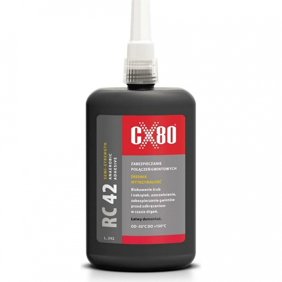 Фиксатор резьбы средней прочности CX80 RC42 ANAEROBIC ADHESIVE