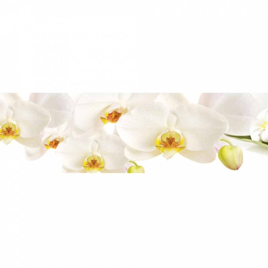 Универсальная самоклеящаяся пленка ООО ДЕКОР ТРЕЙДИНГ Белая орхидея и кофе