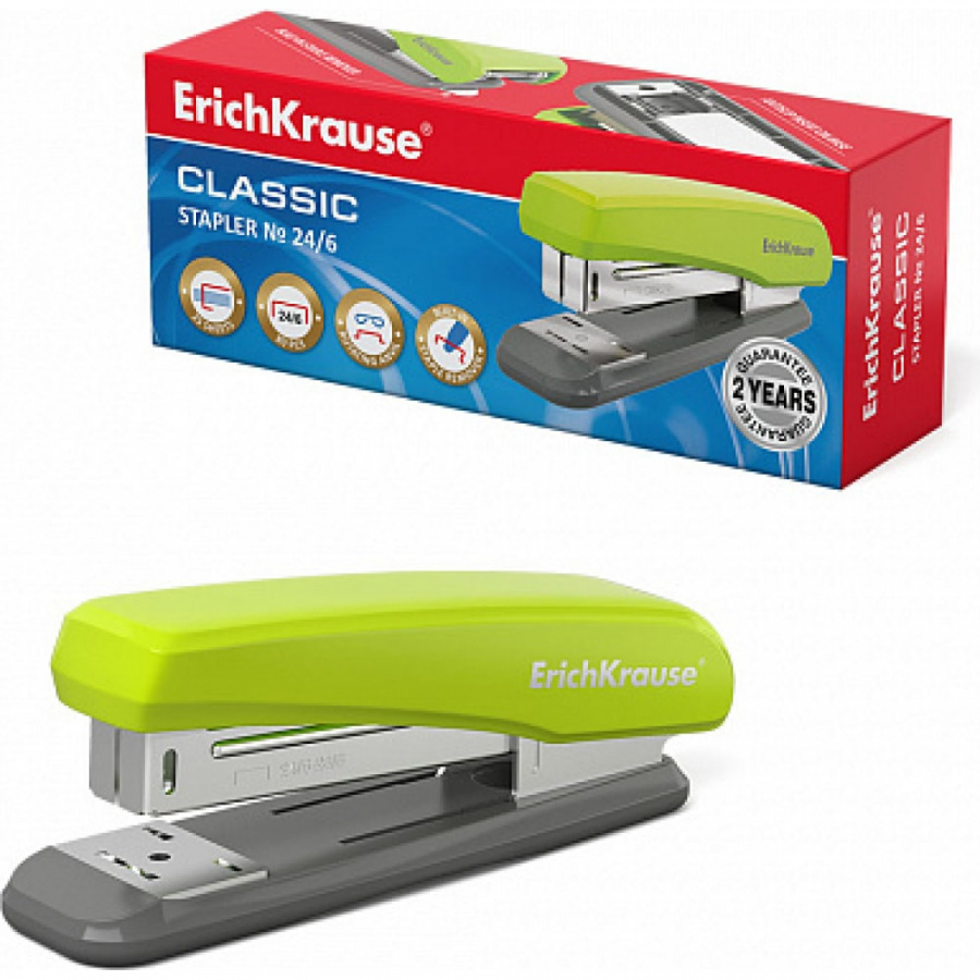 Степлер ErichKrause №24/6 Classic
