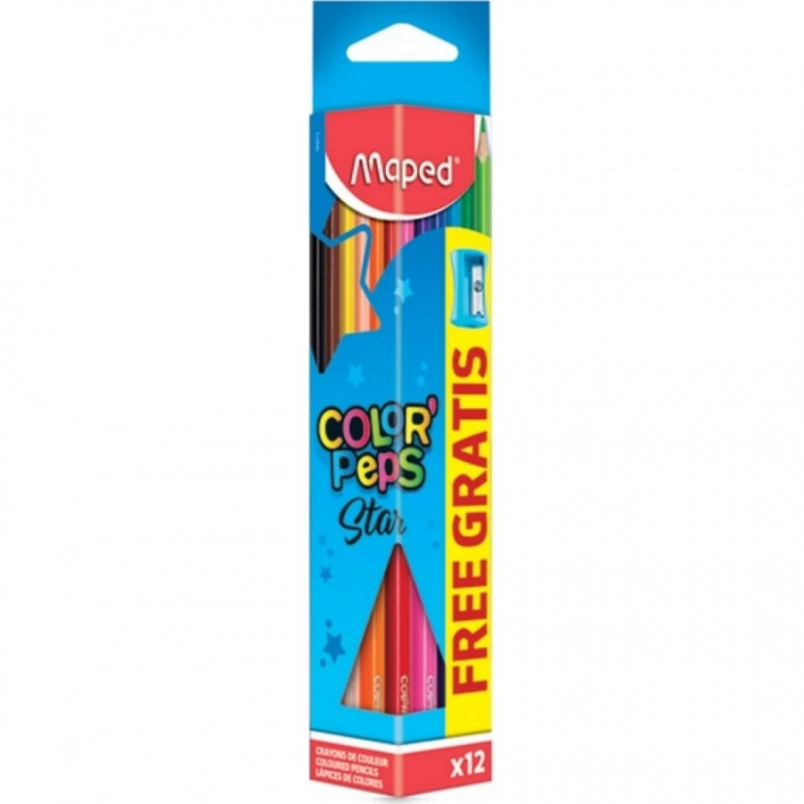 Цветные карандаши Maped Color'Peps Star