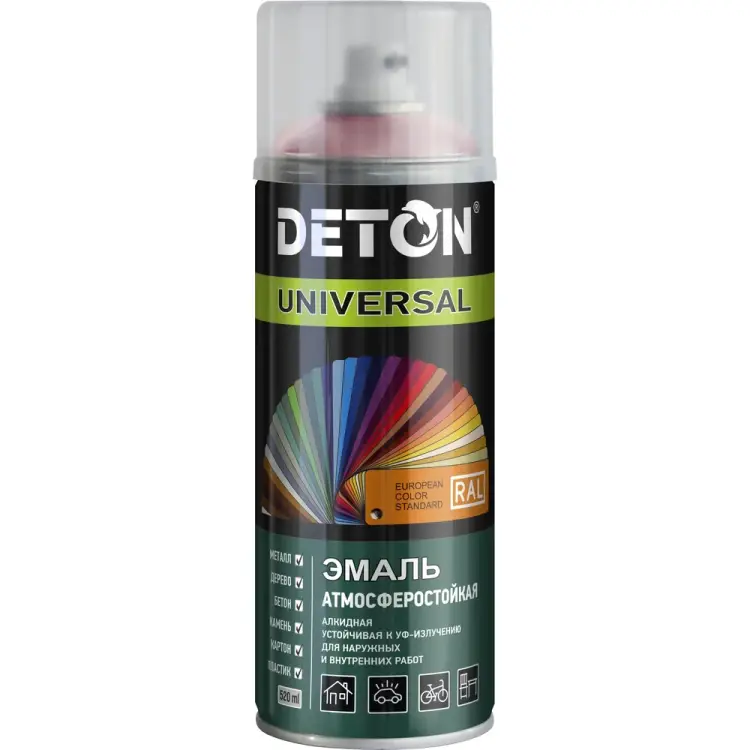 Алкидная атмосферостойкая эмаль Deton DTN-A70650 Алкидная атмосферостойкая эмаль Deton DTN-A70650