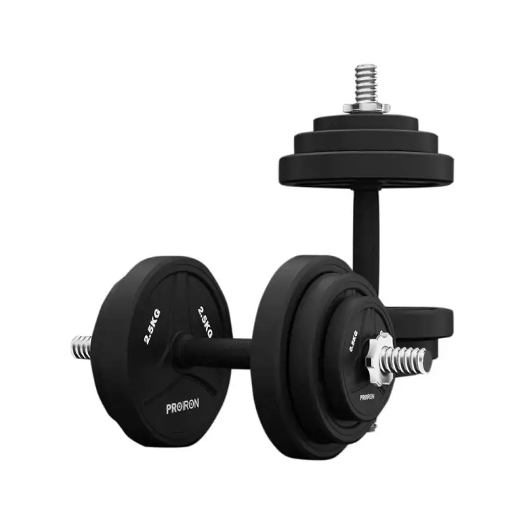 Разборные обрезиненные гантели PROIRON Г2100РО