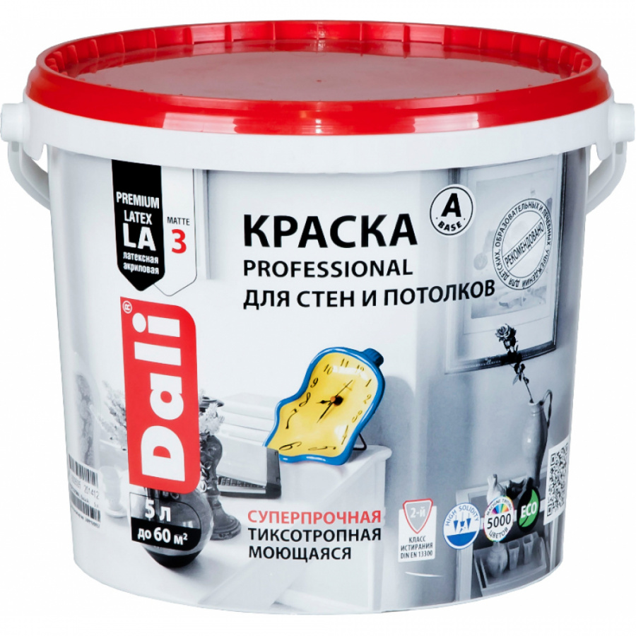 Акриловая краска для стен и потолков DALI Professional 3