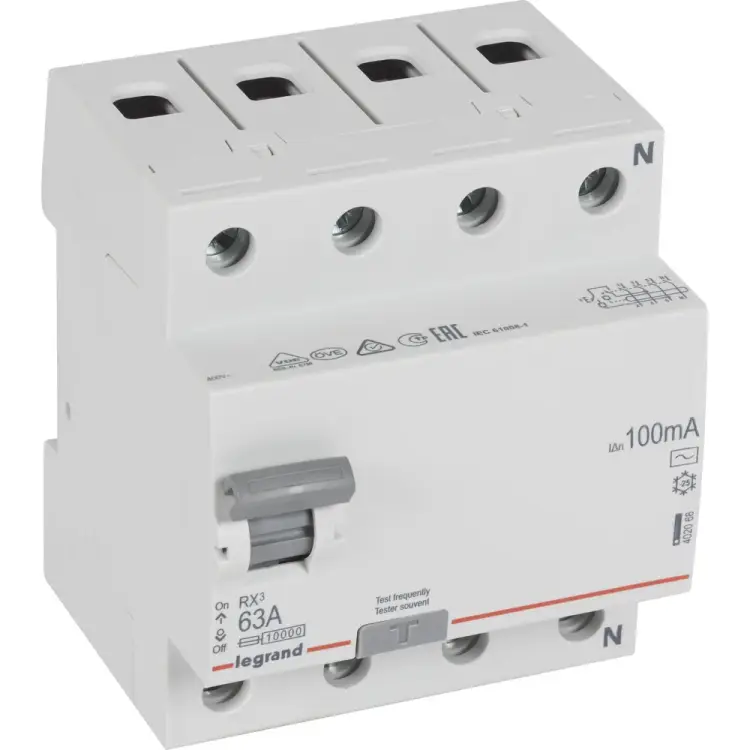 Выключатель дифференциального тока Legrand Rx3 402068