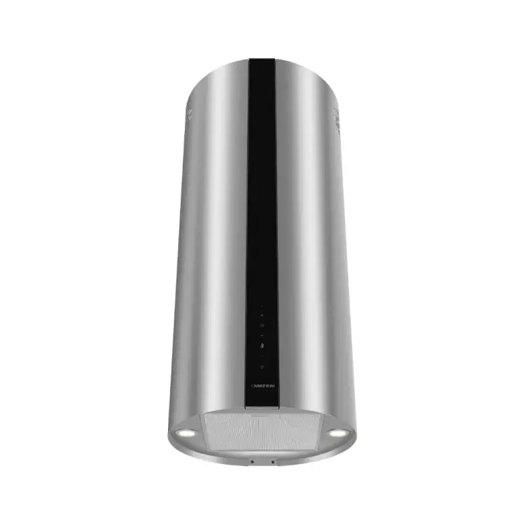 Цилиндрическая островная вытяжка MEFERI TUBE40IX ISLA COMFORT PLUS МФ-00000939