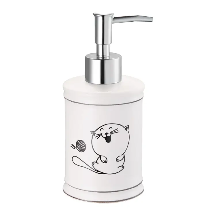 Настольный дозатор для жидкого мыла FORA Happy Cats FOR-HC021