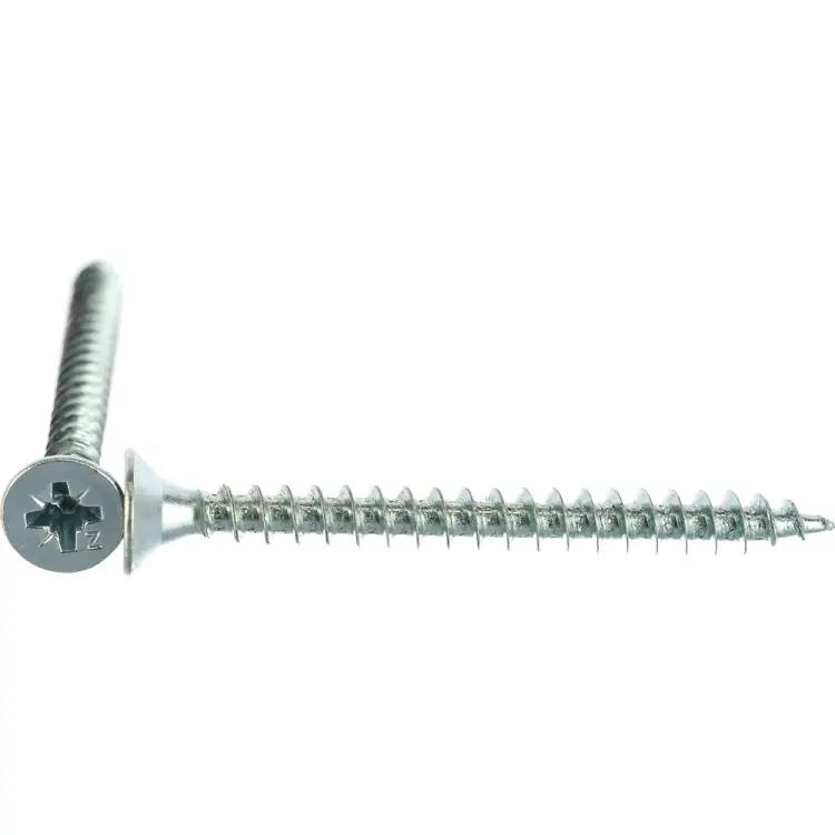 Универсальные оцинкованные саморезы Стройбат 4х50 мм (200 шт.) 2641040/075521