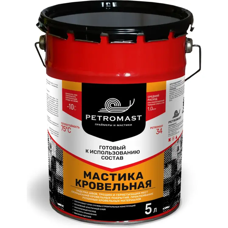 Кровельная мастика PETROMAST 24612 Кровельная мастика PETROMAST 24612