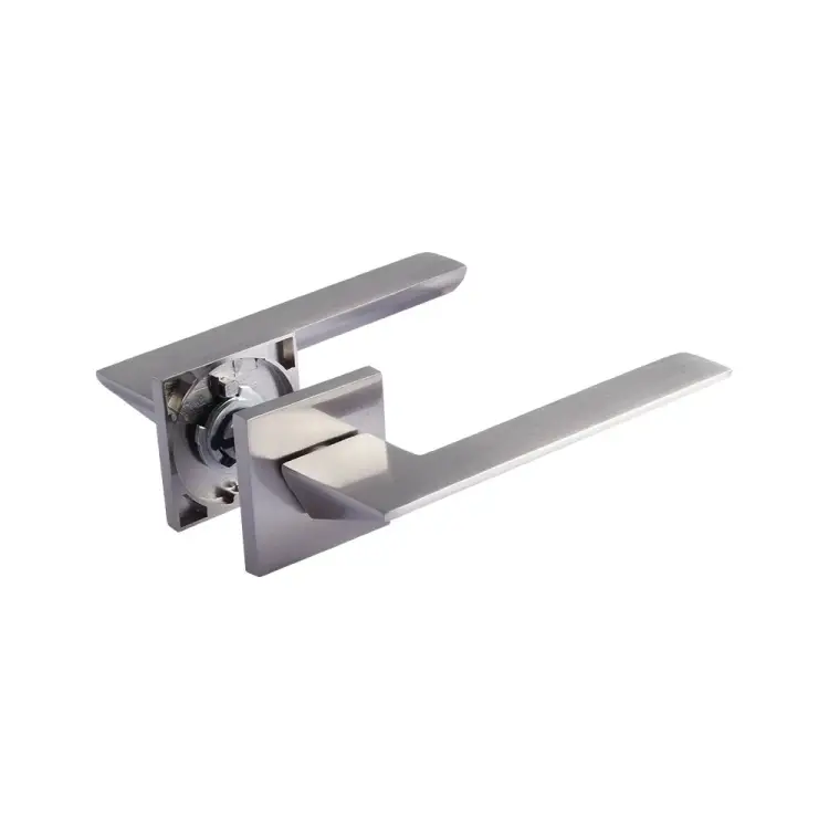 Дверная ручка НОРА-М Slim 130K AL 18614