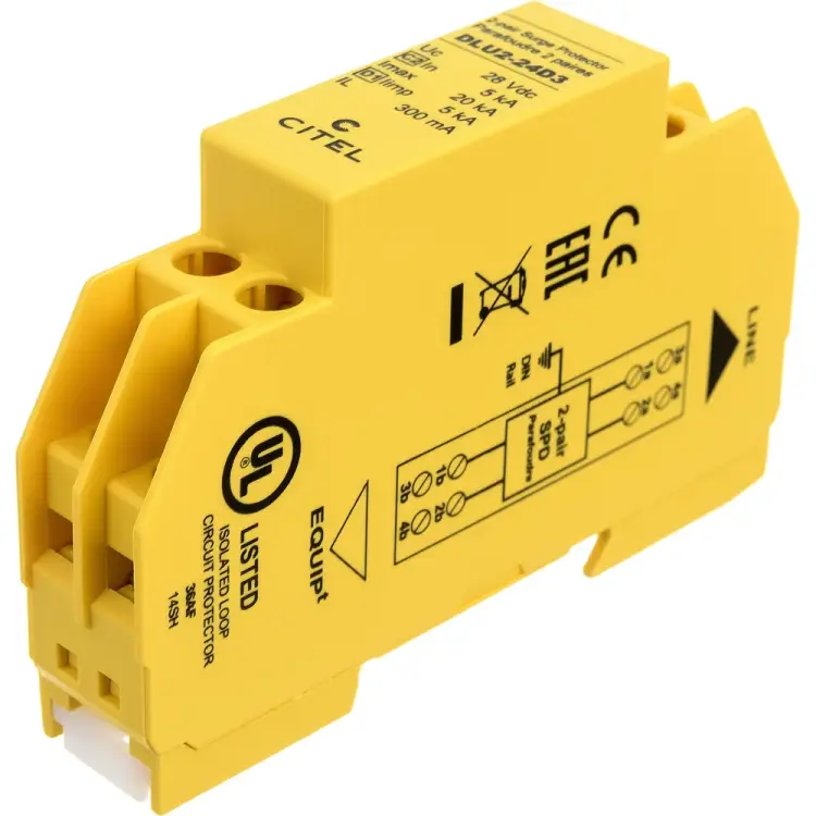 Устройство защиты для линий передачи данных Citel DLU2-24D3 640401