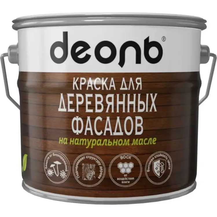 Краска для деревянных фасадов Деоль DMDFJ3