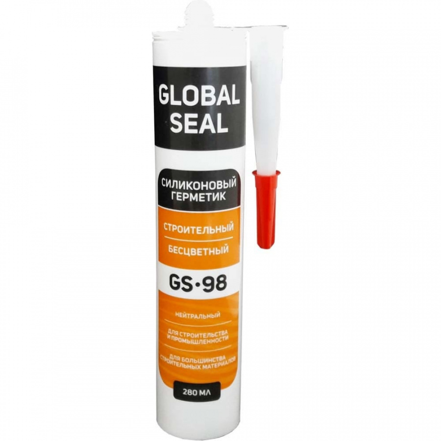 Силиконовый нейтральный герметик GlobalSeal GS-98