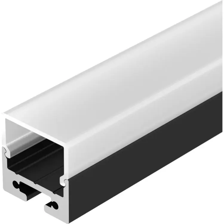 Профиль Arlight SL-LINE-2011M-2500 BLACK+OPAL SQUARE 27993 Профиль Arlight SL-LINE-2011M-2500 BLACK+OPAL SQUARE 27993