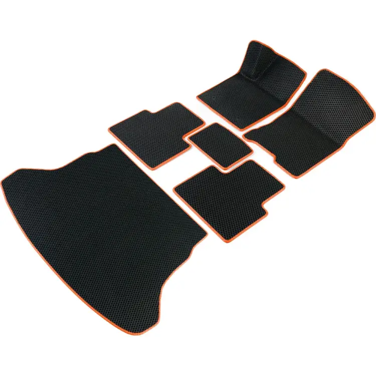 Коврики в салон и багажник для Ford Maverick/Escape 2000-2012 (Форд Маверик) Vicecar SBDL13010R-оранжевый