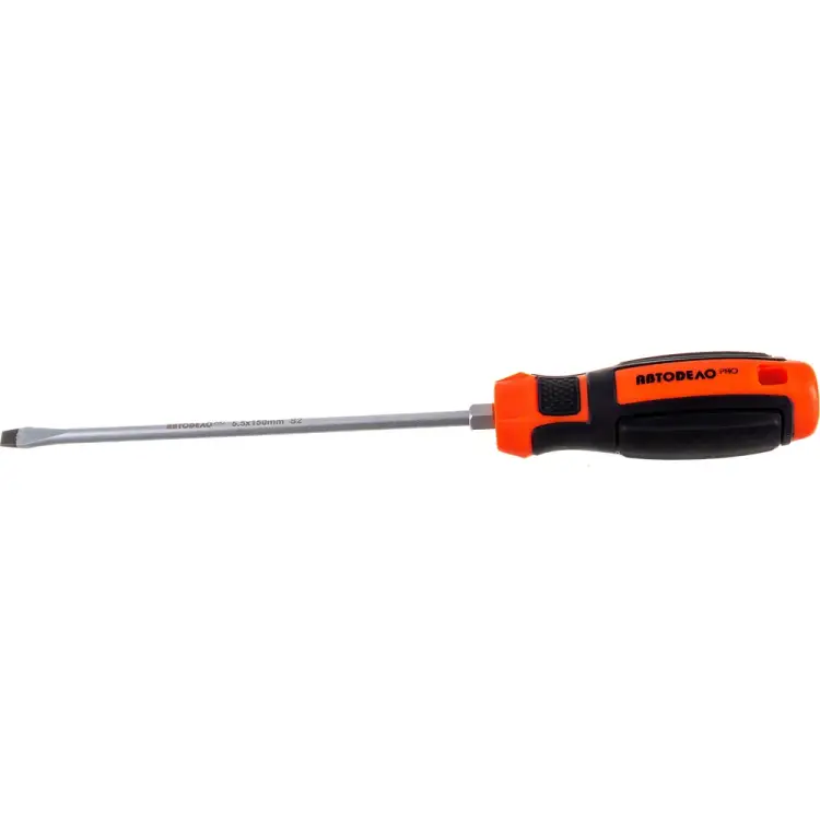 Шлицевая отвертка Автоdело Professional 39565 14853 Шлицевая отвертка Автоdело Professional 39565 14853