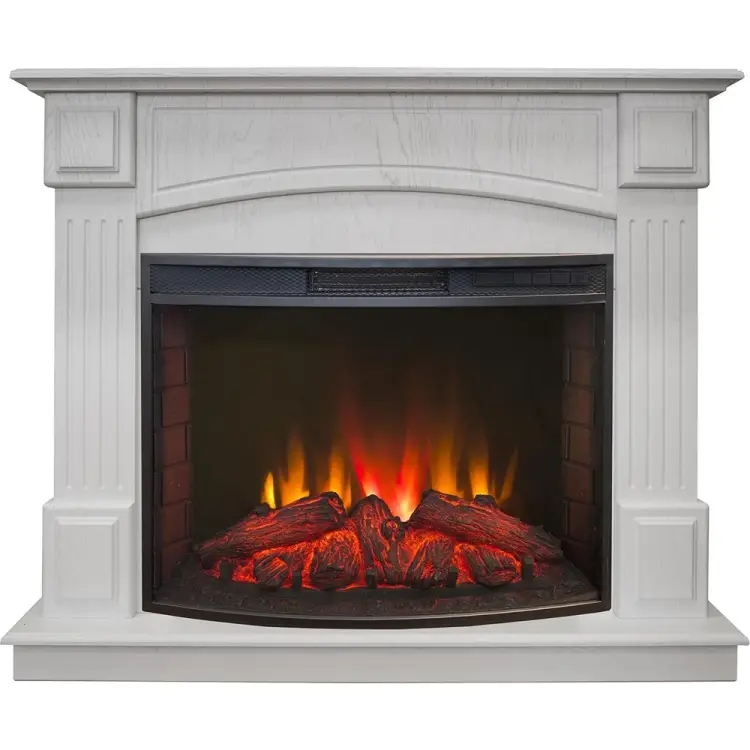 Электрический камин RealFlame Evelina 25,5 WT+Evrika 25,5 LED 10014968 Электрический камин RealFlame Evelina 25,5 WT+Evrika 25,5 LED 10014968