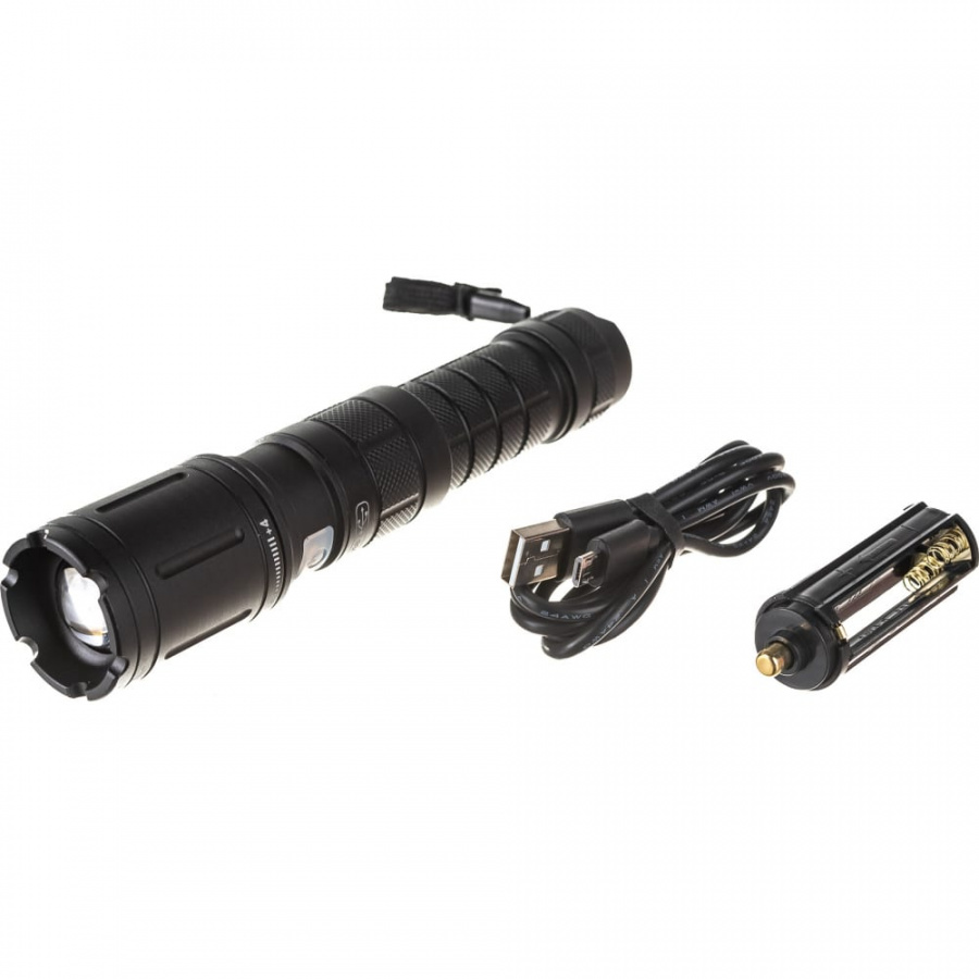 Профессиональный фонарь Navigator NPT-P01-18650