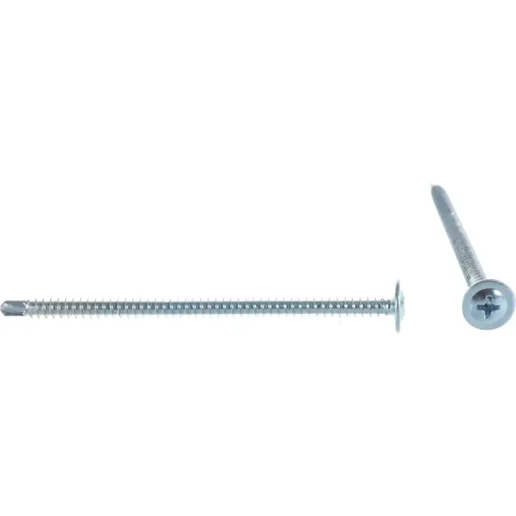 Оцинкованный саморез-сверло металл-металл Стройметиз 4,2х75 (200 шт.) 2060178