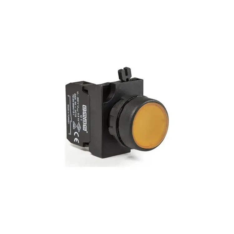 Круглая нажимная кнопка EMAS B100DSZ