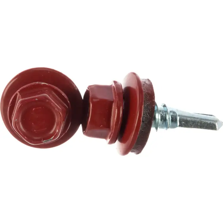 Кровельный саморез Госкреп 5,5х19 RAL 3011 коричневокрасный 70 шт. КР.012075