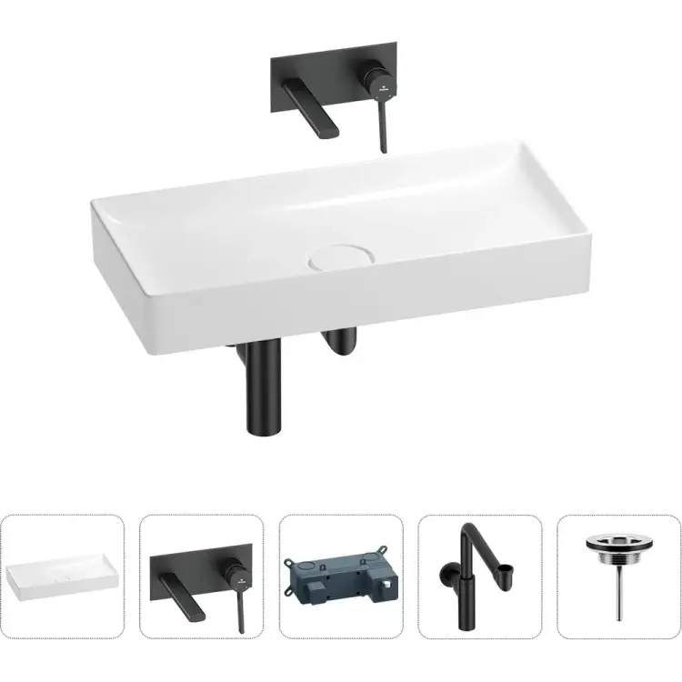 Раковина для ванной Wellsee Pure BY 201002797