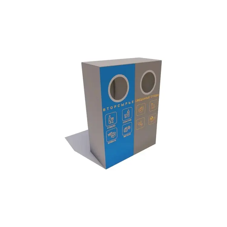 Уличная урна 7 скамеек Проспект 67076/ПРСПТ_2/9005