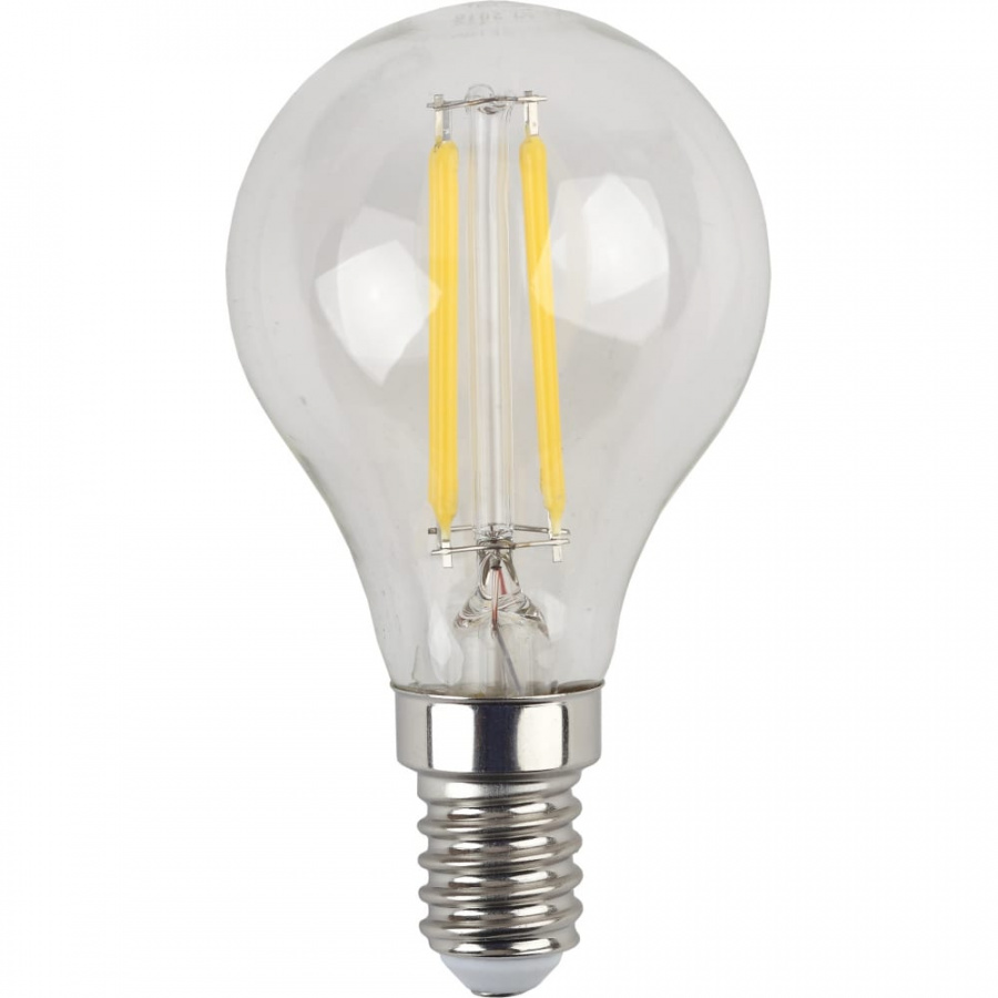 Светодиодная лампа ЭРА F-LED Р45-5w-827-E14
