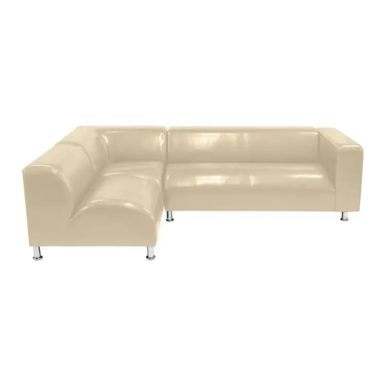 Угловой диван Мягкий Офис бежевый ОФК4П102БЖ