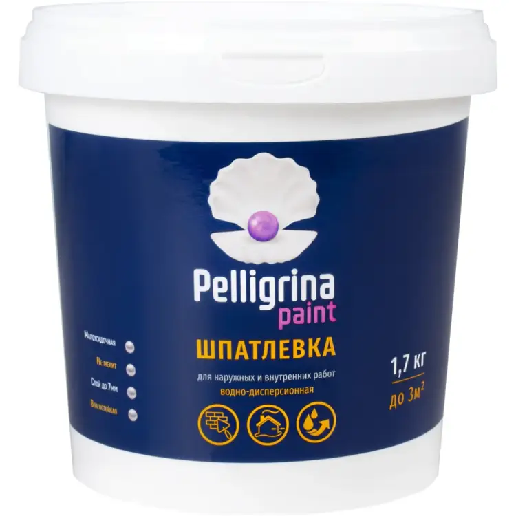 Универсальная акриловая шпатлевка PELLIGRINA PAINT 231233