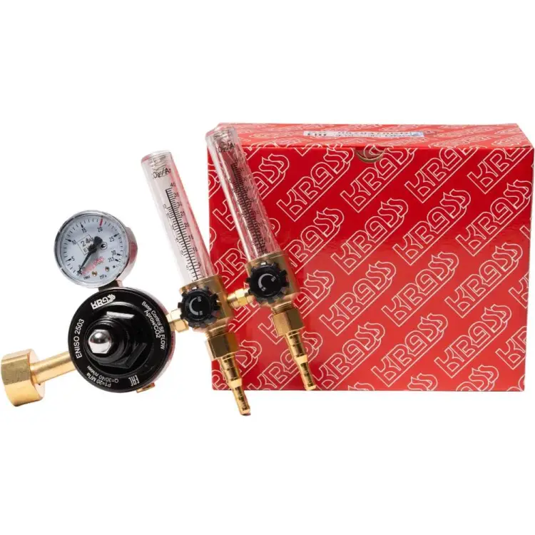 Поверенный регулятор расхода газа для углекислоты и аргона KRASS Base Control SE FLOW 0870478KRPV