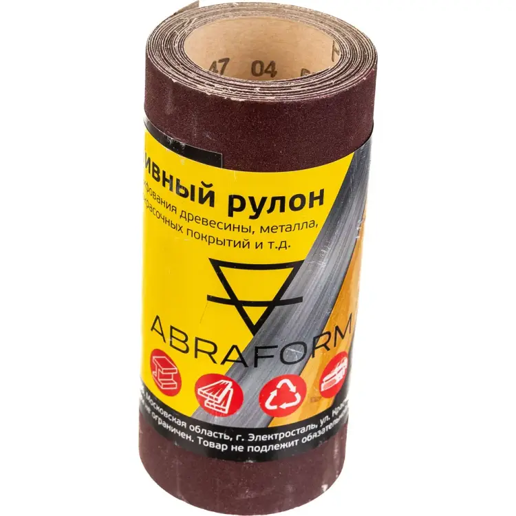 Рулон абразивный ABRAFORM БУМ afr115-2500-280 Рулон абразивный ABRAFORM БУМ afr115-2500-280