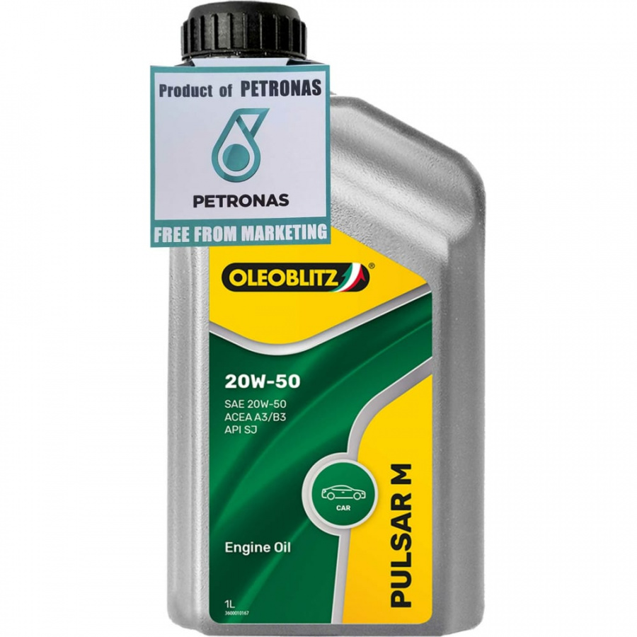 Минеральное моторное масло Petronas OLEOBLITZ PULSAR M 20W-50