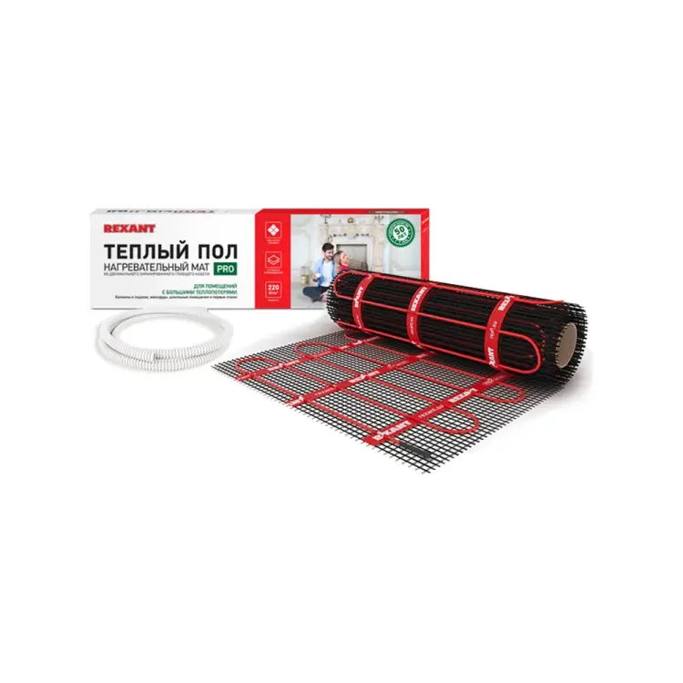 Двухжильный теплый пол REXANT PRO 51-0013