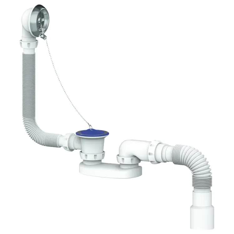 Плоский сифон для ванны Unicorn S12 S12