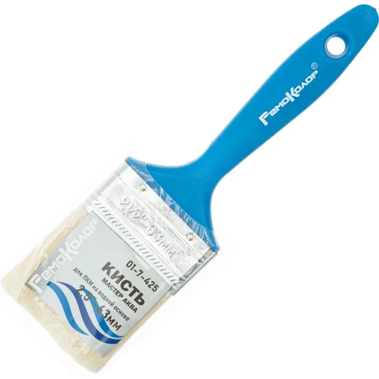 Плоская кисть РемоКолор Гамма Аква 01-7-425