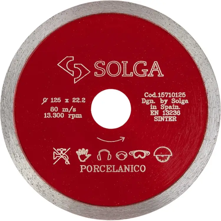 Алмазный диск Solga Diamant HARD CERAMICS 15710125 Алмазный диск Solga Diamant HARD CERAMICS 15710125